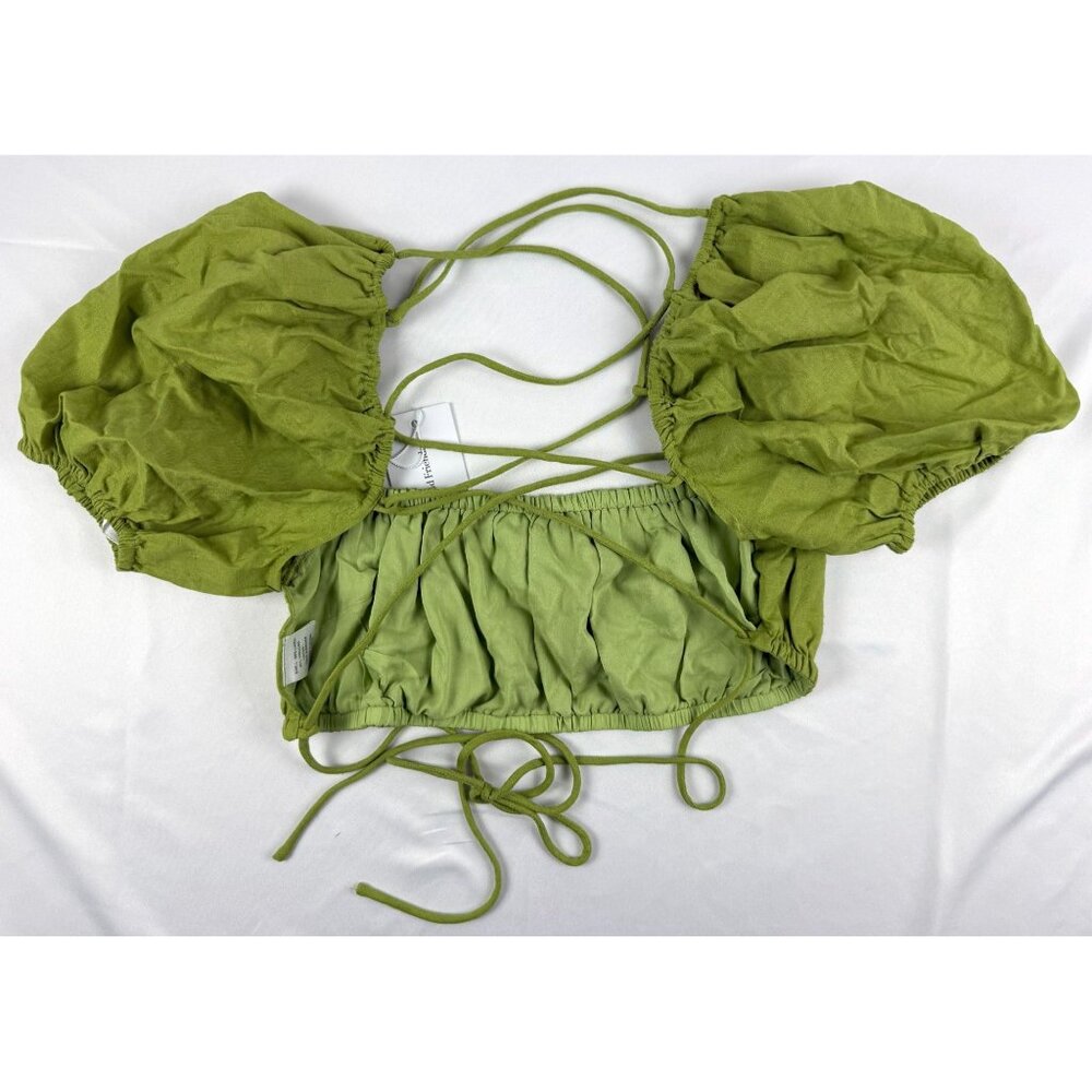 NWT Lovers and Friends Aviana Top in Green Women's Size Small - Picture 4 of 7